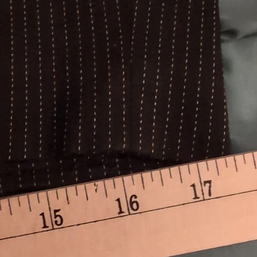 3/$15 RamPage Stripes Black and White Pencil Skirt Junior Size 13 Small
